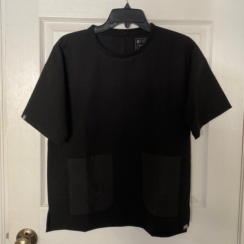 Black Figs Scrubs Top